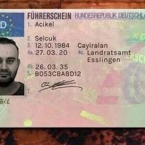 Buy fake German Driving License
