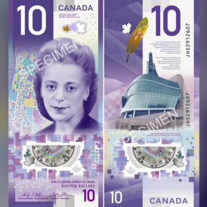 CAD $10 Bills