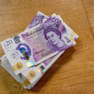 Buy counterfeit 20 GBP bills online, GBP £20